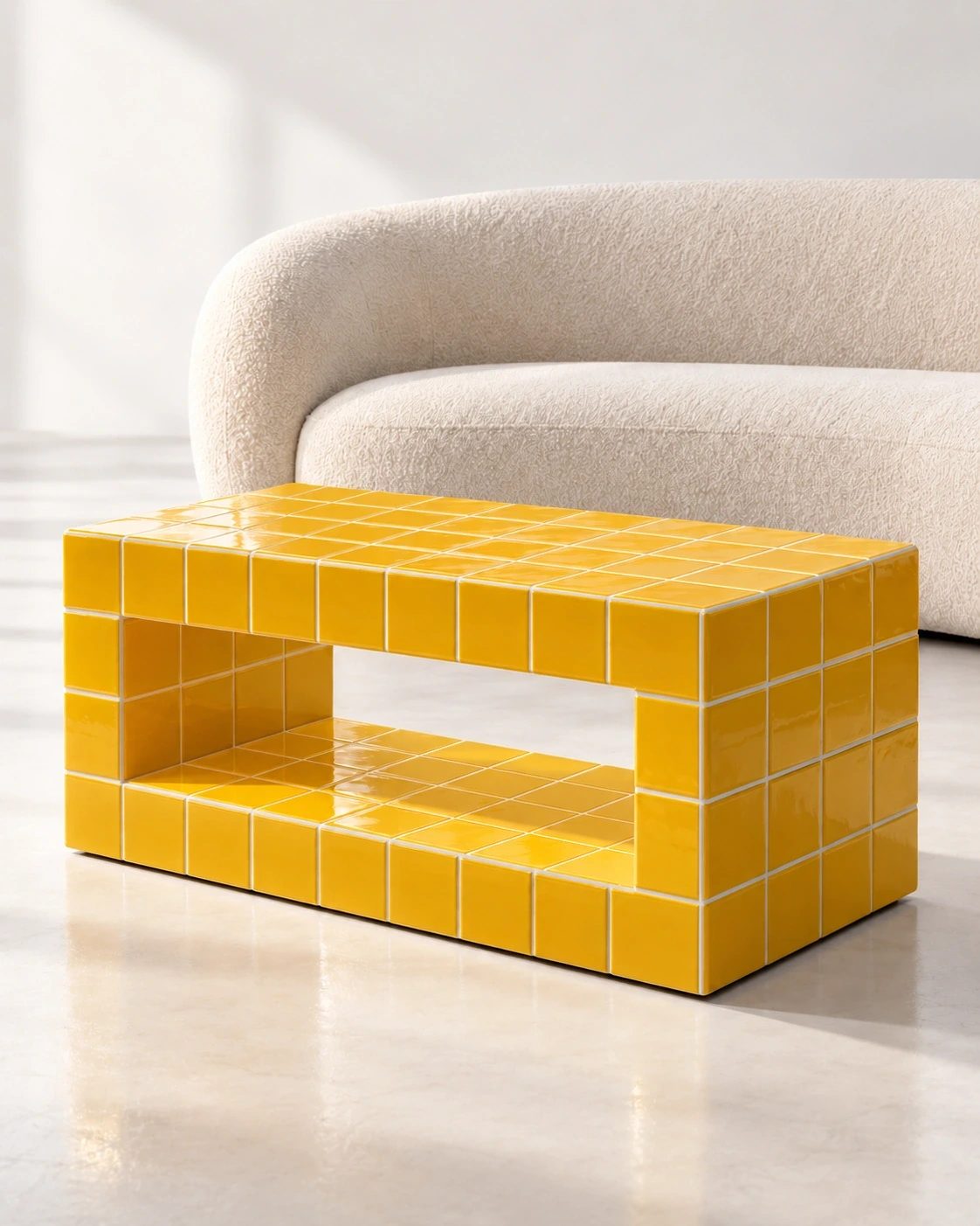Mesa ratona VUOTO en amarillo