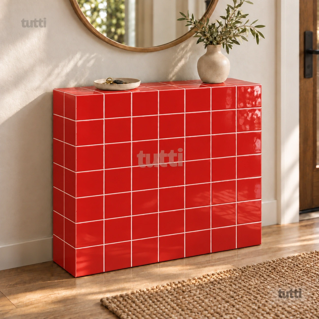 Recibidor CIAO en rojo